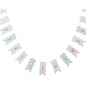 Preview: Girlande Baby Shower - Chevron Divine