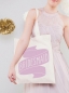 Preview: Jutebeutel - Bridesmaid - rosa