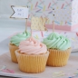 Preview: cupcake-sticks-punkte-pick-mix-gold-weiss
