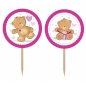 Preview: Cupcake Sticks Teddybär