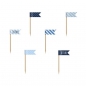 Preview: cupcake-topper-flaggen-flugzeug-blau-weiss