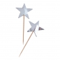 Preview: cupcake-topper-metallic-star-silber-1