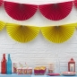 Preview: Hanging Fan Decorations - Pink - Summer Fruits