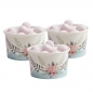 Preview: Eisbecher mit Holzlöffeln Fancy Flowers