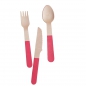 Preview: holzbesteck-set-neon-pink-1