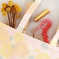Preview: Jutebeutel - Bridesmaid - floral rosa