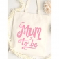 Preview: Jutebeutel - Mum To Be - rosa