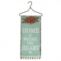 Preview: Metallschild Home Is Where The Heart Is