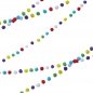Preview: pompom-girlande-happy-birthday-kraftpapier-1