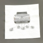 Preview: Papierservietten Just Married Auto