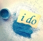 Preview: Schuhsticker "I Do" - türkis