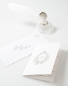 Preview: Sticker Just Married 50er - weiß