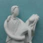 Preview: Tortenfigur klassisch weiß - Hochzeitstanz