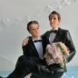 Preview: Cake Topper - Men Couple, lifted