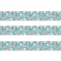Preview: Washi Masking Tape Blumen - rot/weiß/blau