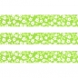 Preview: Washi Masking Tape Blumen - weiß/grün
