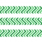 Preview: Washi Masking Tape Chevron - grün/hellgrün/weiß
