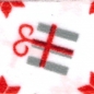 Preview: Washi Masking Tape Geschenke - rot/weiß