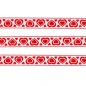 Preview: Washi Masking Tape Herzen - rot