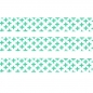 Preview: Washi Masking Tape Kreuze - mint/weiß
