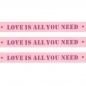 Preview: Washi Masking Tape Love Is All You Need - lila/rosa
