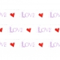 Preview: Washi Masking Tape Love - lila/rot/weiß