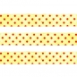 Preview: Washi Masking Tape Punkte - rot/gelb