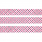 Preview: Washi Masking Tape Quadrate - pink/schwarz