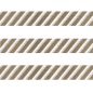 Preview: Washi Masking Tape Streifen - gold/weiß