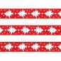 Preview: Washi Masking Tape Tannenbaum - weiß/rot