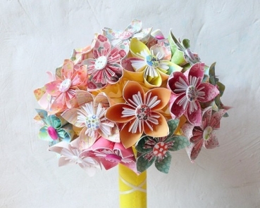 Origami Bridal Bouquet