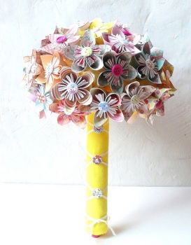 Origami Brautstrauß