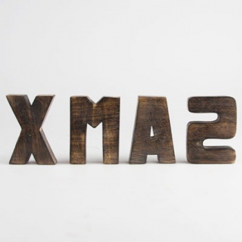 Buchstaben Weihnachtsdeko XMAS