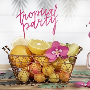 Cake topper Aloha - Tropical Party, 24cm, 1piece