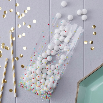 Candy Bags Punkte Pick & Mix - bunt/transparent