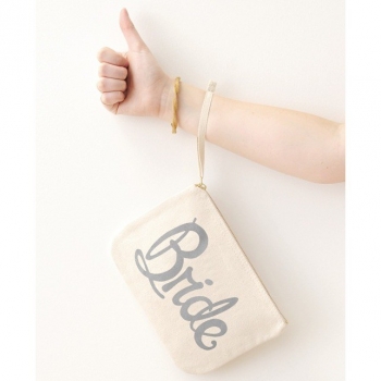 Clutch Bride - grau