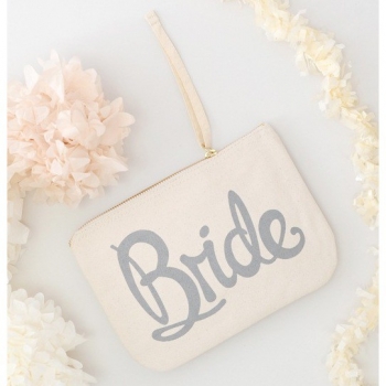 Clutch Bride - grau