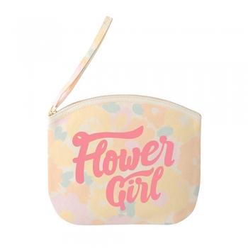 Clutch - Flower Girl - floral rosa