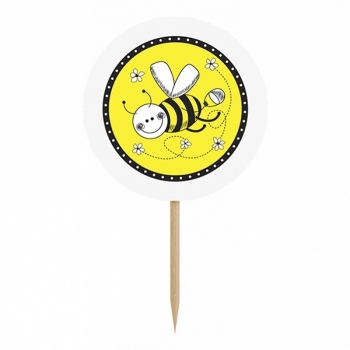 Cupcake Sticks Biene