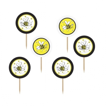 Cupcake Sticks Biene