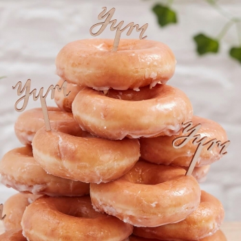 Cupcake Sticks Holz Yum