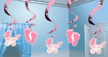 Dekohänger Babyparty - rosa