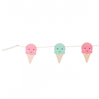 Girlande Happy Icecream