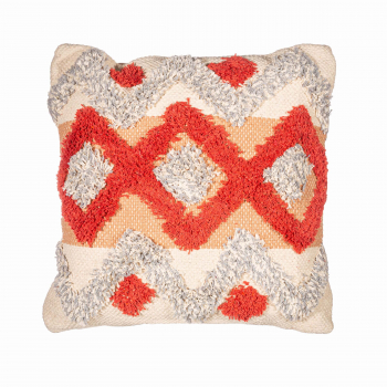 Kissen Arizona - rot/orange/beige