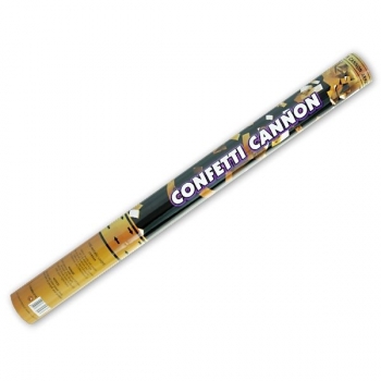 Konfettikanone 60cm - gold metallic