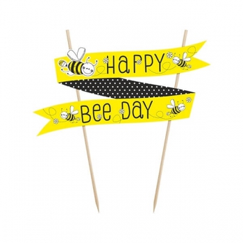 gelbes kuchendesign logos, cake topper bee, Design ideen