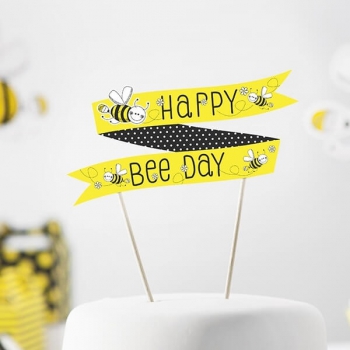 Kuchentopper Happy Bee Day Biene