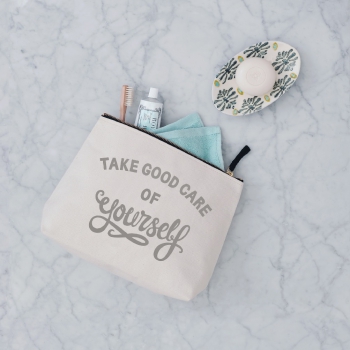Kulturtasche Take Good Care - beige