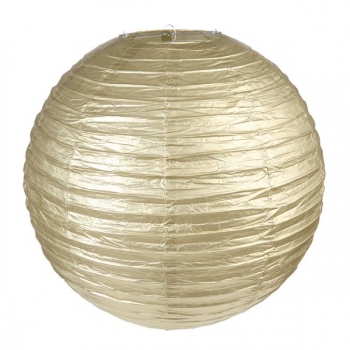 Lampions 2er Set L - gold