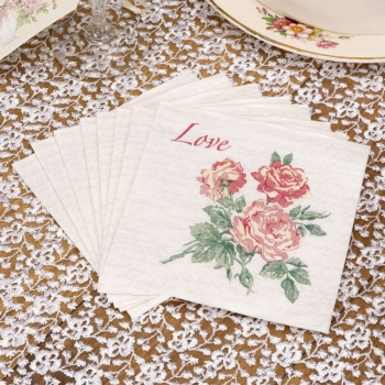 Papierservietten With Love